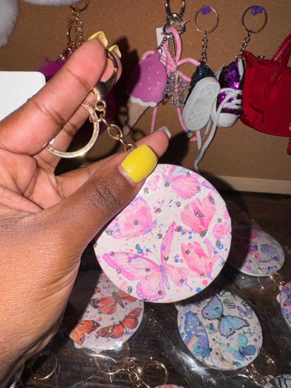 Keychain mirror